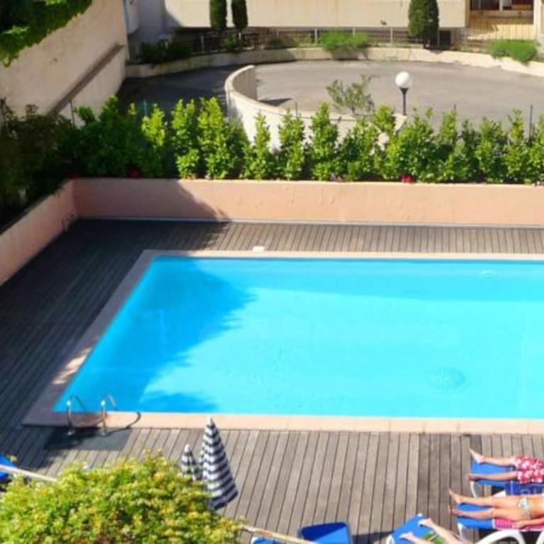 2 pièces avec piscine, 150 m de la plage. - Apartment mit 1 Schlafzimmer - 2