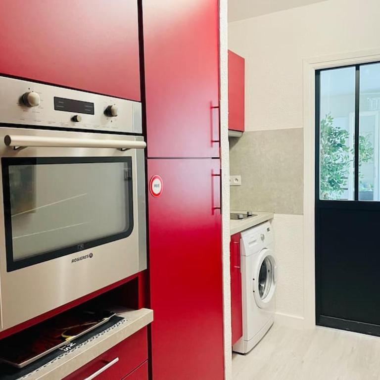 Studio 25m2, 4 pers cosy, design, avec parking privé - Estudio Estándar - 7