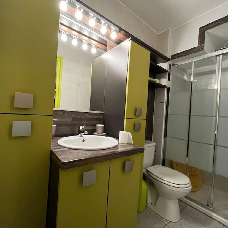 Studio 25m2, 4 pers cosy, design, avec parking privé - Estudio Estándar - 11