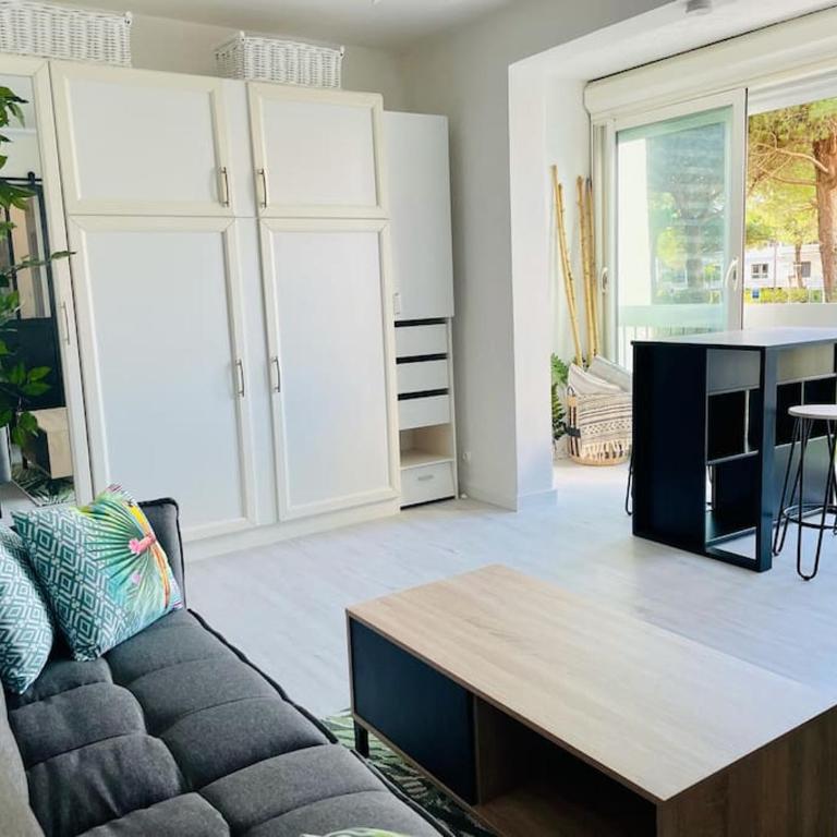 Studio 25m2, 4 pers cosy, design, avec parking privé - Estudio Estándar - 9