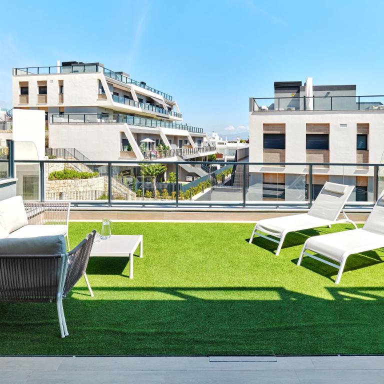 Playa Carabassi Sea View Apartment in Gran Alacant, Large Terrace - Two-Bedroom Apartment - 18