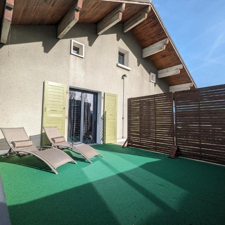 Cosy et moderne avec Clim - Dent d'Oche - Appartement 1 Chambre avec Terrasse - 8