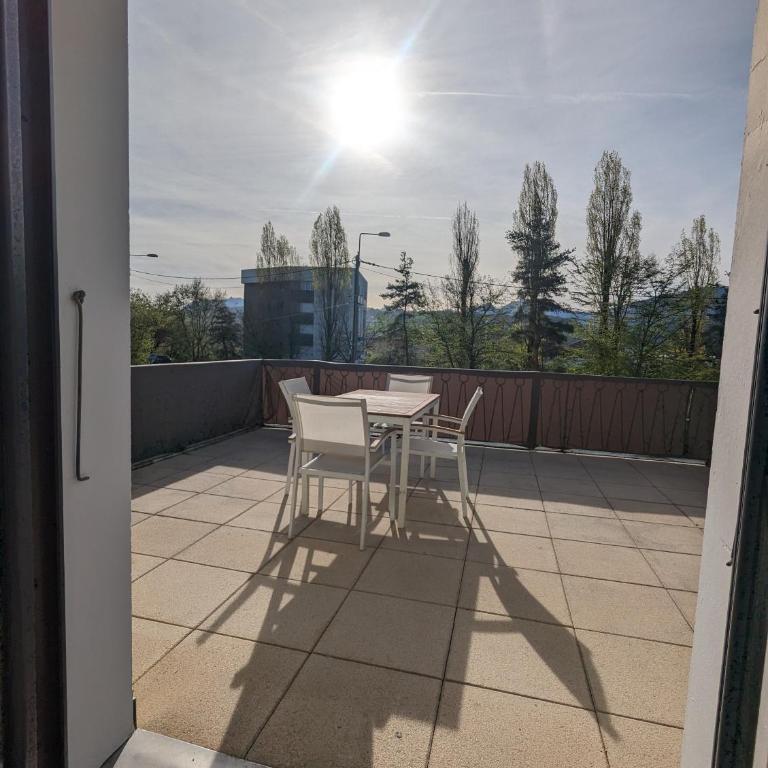 Cosy et moderne avec Clim - Dent d'Oche - Appartement 1 Chambre avec Terrasse - 15