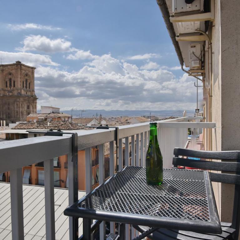 Ático Panorama Catedral - Two-Bedroom Apartment with Balcony and Terrace - 45