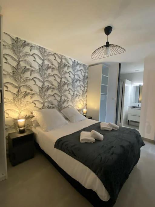 Rez de jardin vue mer - Apartment mit 3 Schlafzimmern - 14