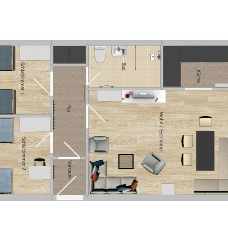 Modernes Apartment in Traumkulisse auf 1200 m - Apartment mit 2 Schlafzimmern - 11