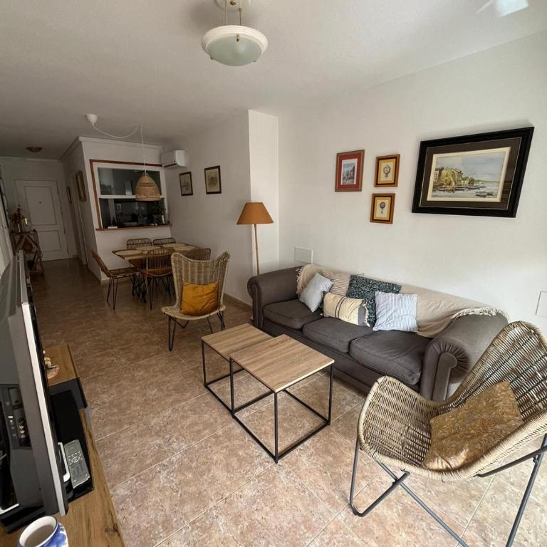 Apto Calpe con piscina. No uses coche vacaciones. - Apartamento de 2 dormitorios - 6
