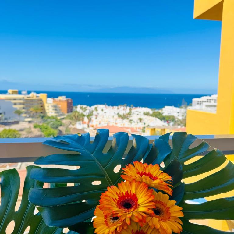 Costa Adeje Orlando Tenerife Sea View - Pool - AC - One-Bedroom Apartment - 1