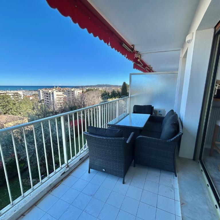 Superbe 2 pièces Antibes vue mer, piscine, parking - Appartamento con 1 Camera da Letto - 5