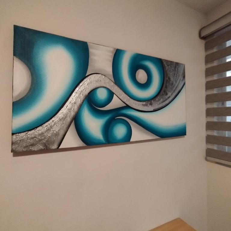Céntrico y estiloso apartamento con Alberca, AC, Seguridad, Aparcamiento y Gym - Two-Bedroom Apartment - 21
