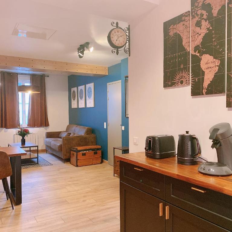 Lisloft Appartement à 5 Min du ZooParc de Beauval, Centre ville Saint-Aignan - Apartment mit 1 Schlafzimmer - 7