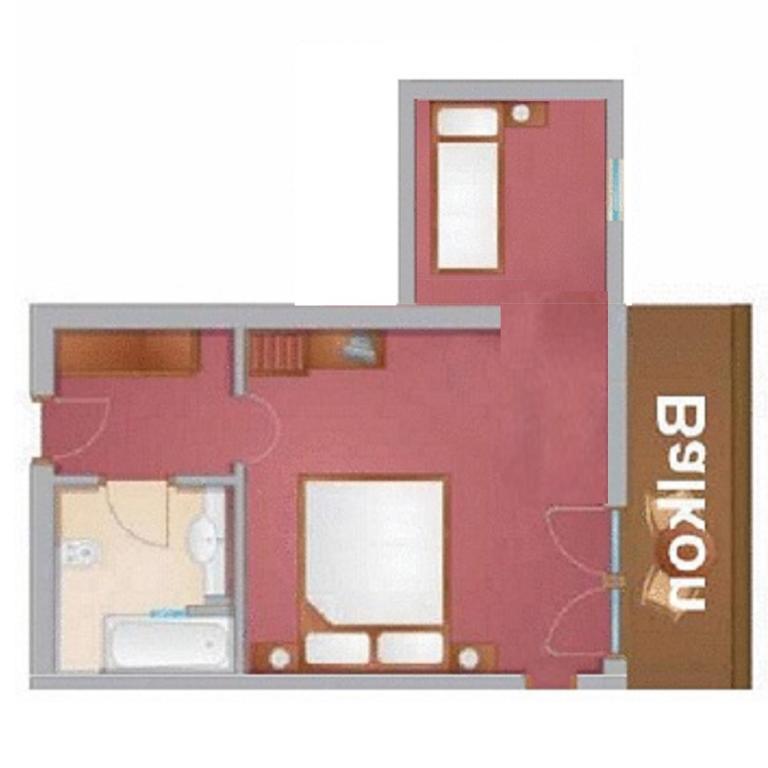 Comfort Hotel Garni Landhaus Gitti - Comfort Family Triple Room with Balcony and Mountainview - 6