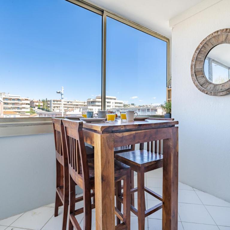 Appartement à 100m de la plage, climatisé - Apartment mit 2 Schlafzimmern - 10