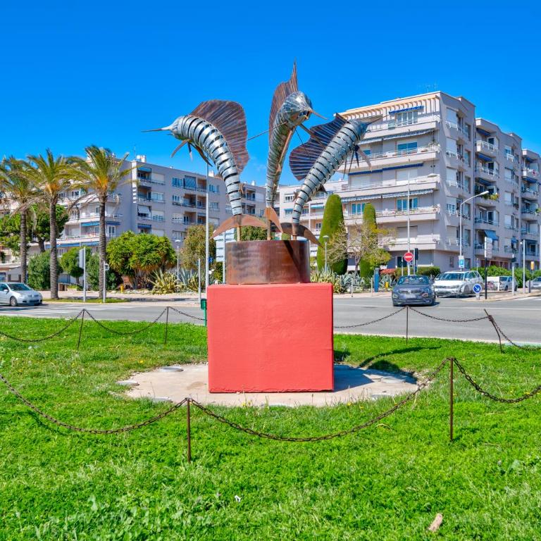 Appartement à 100m de la plage, climatisé - Apartment mit 2 Schlafzimmern - 11
