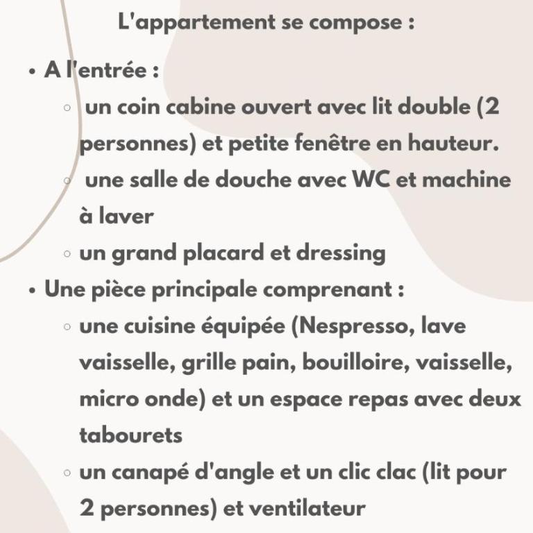ꔣᨐ La mer au bout du jardin - Parking privé - Wifi ᨐꔣ - Studio mit Meerblick - 4