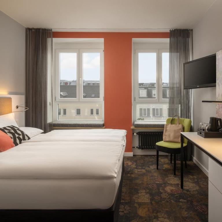 Boutique Hotel Atrium München - Chambre Double Affaires - Côté Ville - 3