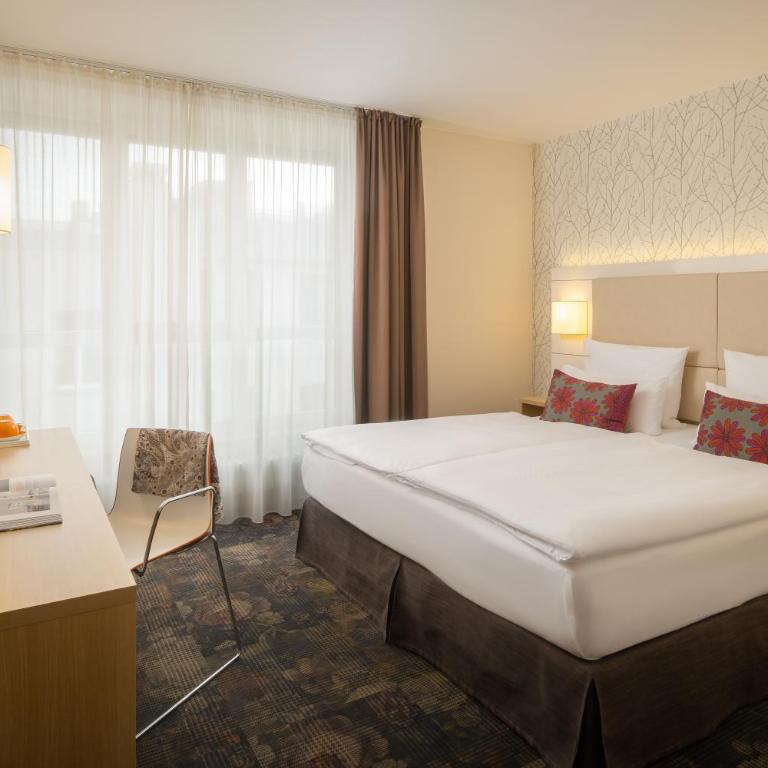 Boutique Hotel Atrium München - Chambre Double Confort - Côté Jardin - 5