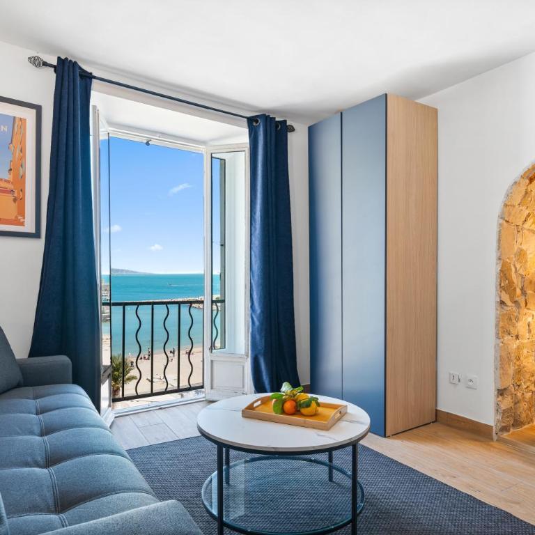 Les Sablettes - Cosy studio vue mer, vieux Menton - Monolocale con Vista Mare - 1
