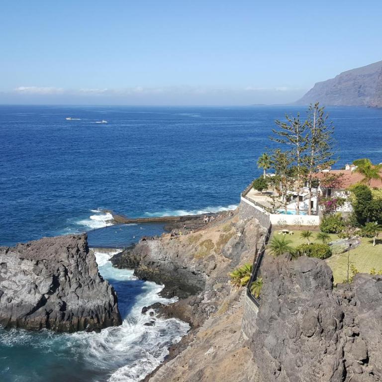 Oceanview Apartment - Large Terrace - Pool & Jacuzzi - Top Floor - Los Gigantes - Apartamento - 27