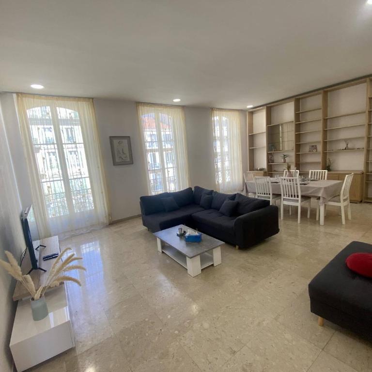 Grand F3- Centre ville de Nice, Wifi AC - Appartement 2 Chambres - 7