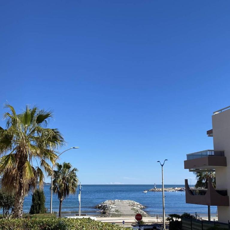 Studio climatisé avec jardin en front de mer, proche commerces, garage fermé - FR-1-100-334 - Studio - 1