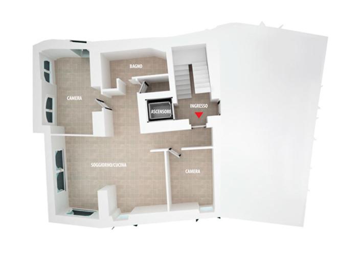 Villa Borgo Borago - Appartamento con 2 Camere da Letto - 8