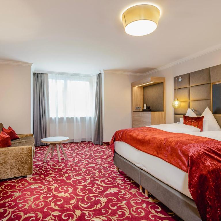 Hotel Norica - Thermenhotels Gastein mit dem Bademantel direkt in die Therme - Classic Doppelzimmer - kostenfreier Eintritt in die Alpentherme - 2