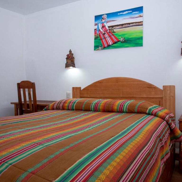 Hostal Cultural Bertha Challapampa Isla del Sol parte Norte - Habitación Doble con baño privado - 2