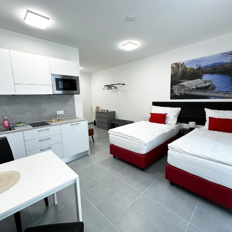 Grazora Living Apartments - Deluxe Zweibettzimmer - 2
