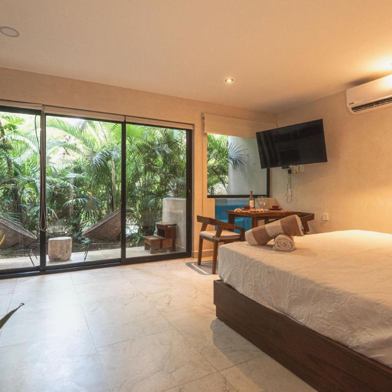 Cacao Tulum - Studio with Exterior Plunge Pool Washer & Dryer - Apartamento de 1 dormitorio - 7