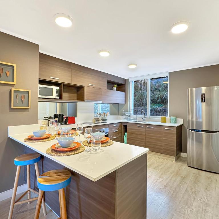 Elegancia y Descanso, Jacuzzi, Parrilla y Volcán - Apartamento de 2 dormitorios - 24