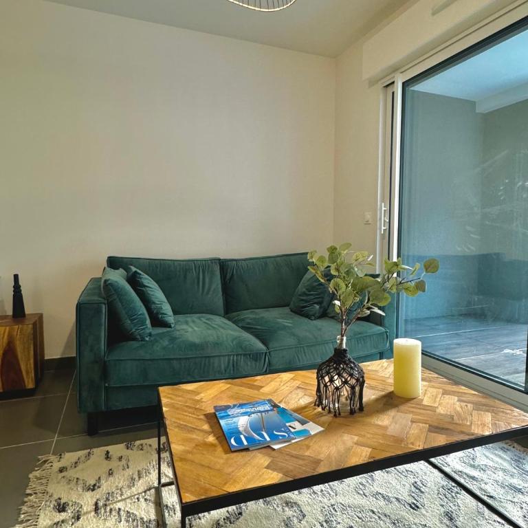 Superbe T2 dans résidence avec piscine - Appartement 1 Chambre - 7