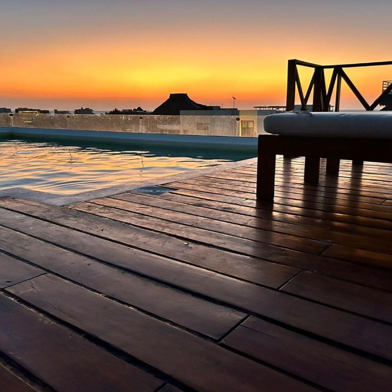 sunsteps casa holbox - Habitación Cuádruple Confort - 17