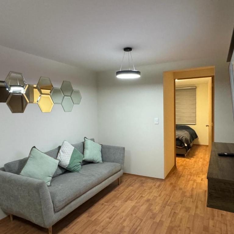 Dep completo a 5min del foro sol, y del aeropuerto - Two-Bedroom Apartment - 24