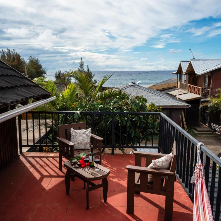 Ngahu alojamiento y desayuno con vista al mar en Rapa Nui - Family Bungalow - 4