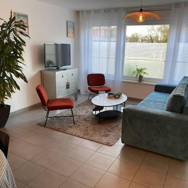 Au 154 Bis - Bel appartement - Le Jardin - Appartement 2 Chambres - 7