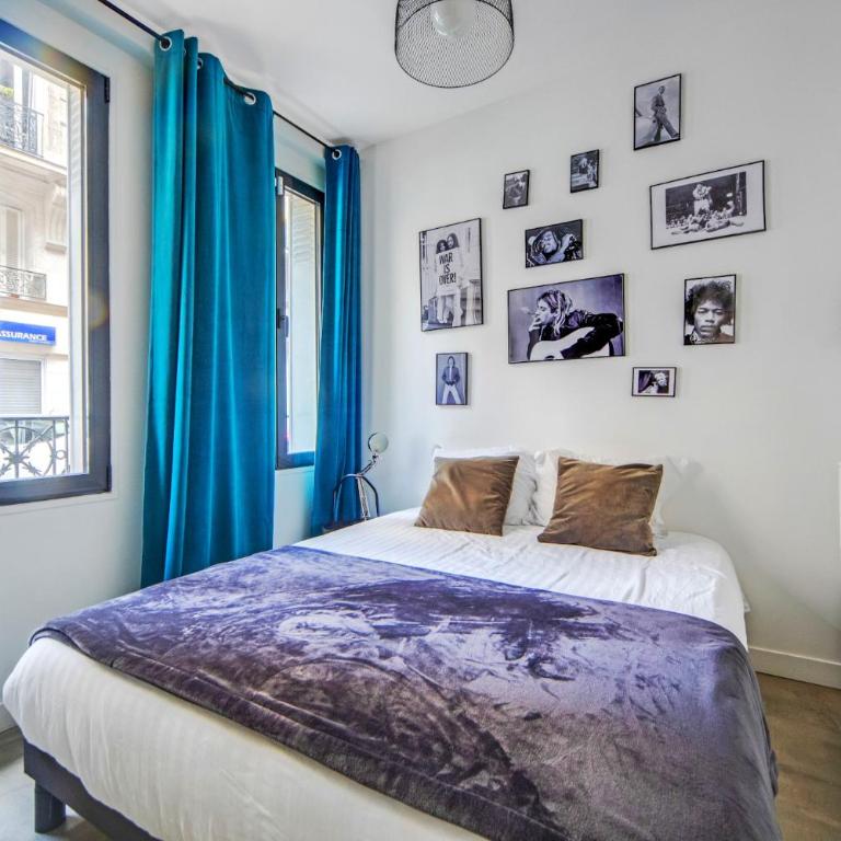Large Flat Very Close to Montmartre - Appartement 2 Chambres - 13