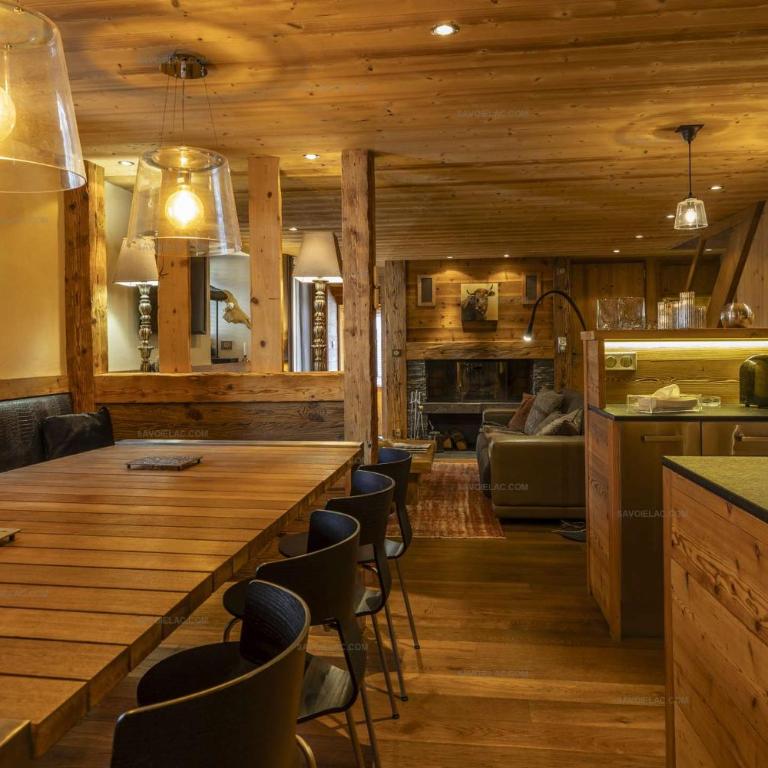 Savoielac - La Clusaz - Centre du village : Appartement Clusaz Coeur - Apartamento con vistas a las montañas - 12