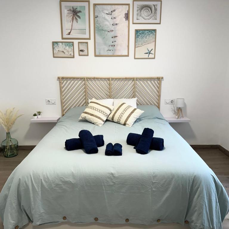 Bonita Planta baja con patio en 1ª línea de playa - Apartamento de 3 dormitorios - 3