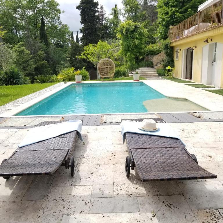Ô Tilia d'Azur - Suite - Vue sur Piscine - 1