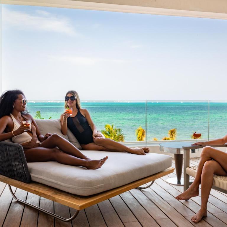 Hotel Mousai Cancun Ocean Front Adults Only - All Inclusive - Suite ultra con 2 camas grandes - 4