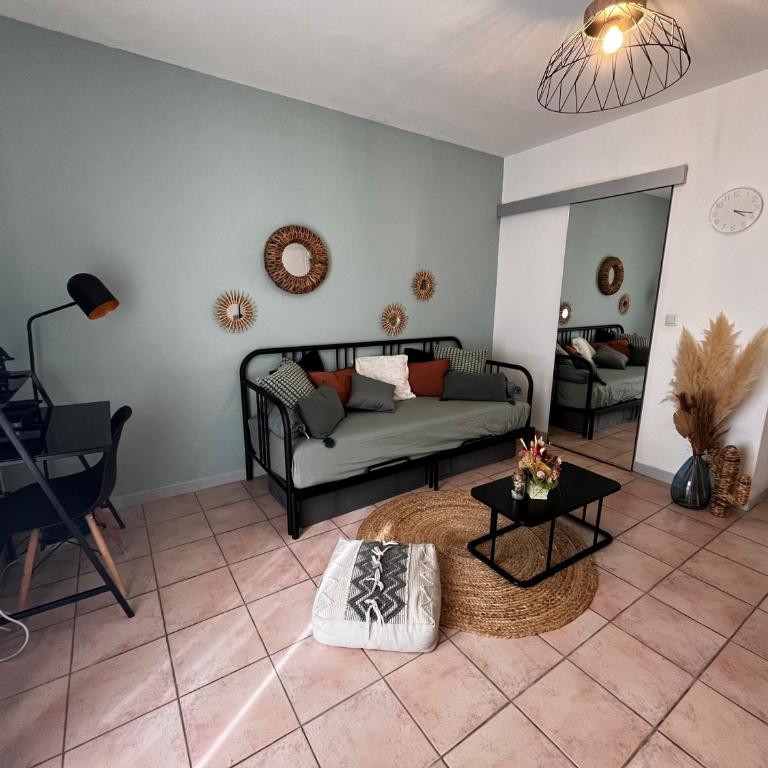 Aix-en-Provence, Charmant studio idéalement situé avec Clim et linge fourni - Appartement 1 Chambre - 19