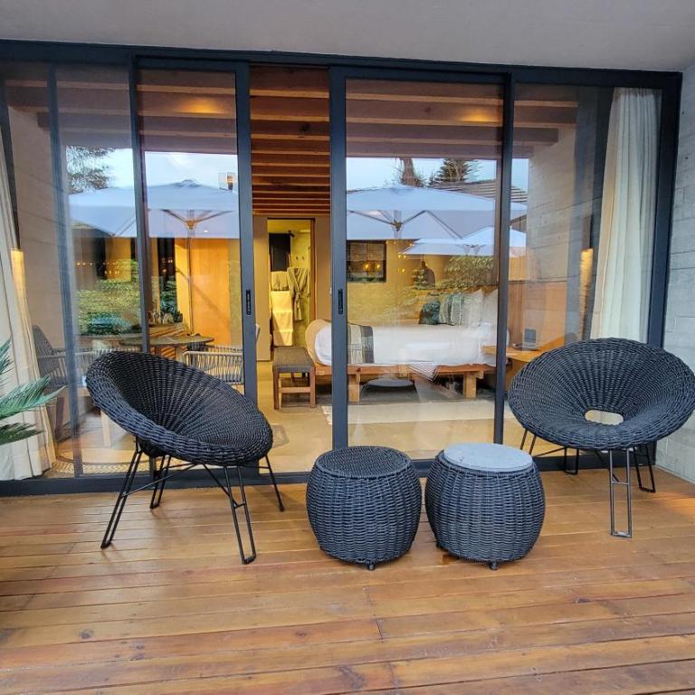 El Lugar del que te hable Hotel Boutique - Suite con cama extragrande y vistas a la piscina - 14