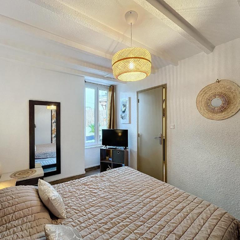 Appartement F2 avec terrasse, climatisation et proche des Thermes - Lamalou-les-Bains - FR-1-451-202 - Apartamento de 1 dormitorio - 7
