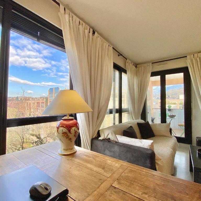Superbe T2 avec terrasse de 60m² et parking privé à Annecy - FR-1-432-74 - Appartement (2 Adultes) - 7