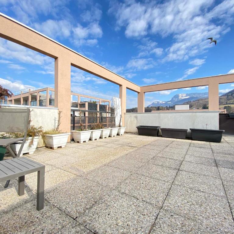 Superbe T2 avec terrasse de 60m² et parking privé à Annecy - FR-1-432-74 - Appartement (2 Adultes) - 8