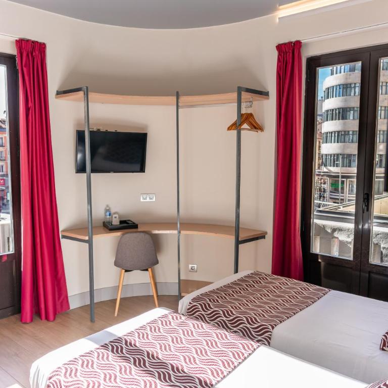 Hostal Juliette-Gran Vía - Standard Twin Room - 4
