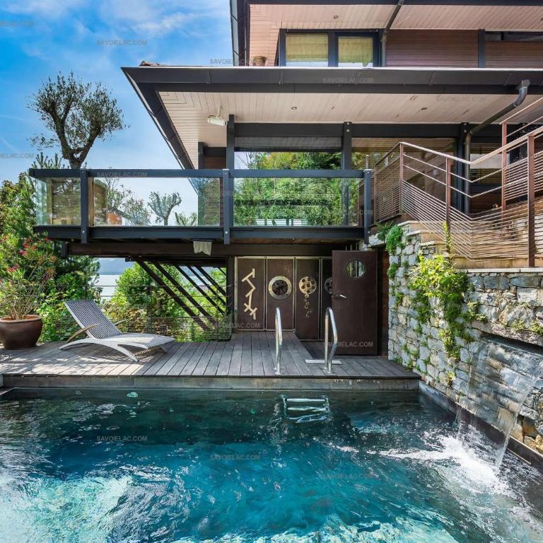 Lac d'Annecy villa d'exception avec accès au lac : Villa Hollywood - Ferienhaus - 1