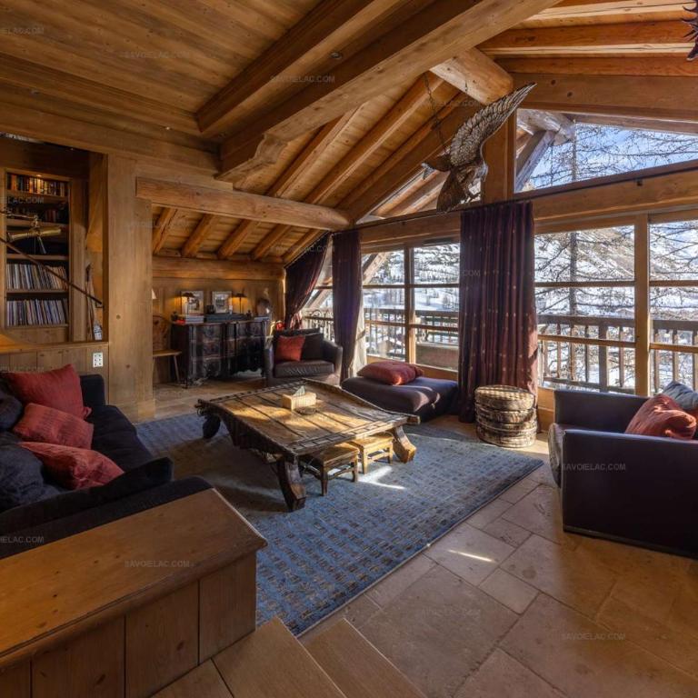 Val d’Isère - Extraordinaire Chalet Montana avec piscine sur la piste Olympique de Belevarde. - Chalet Supérieur - 22