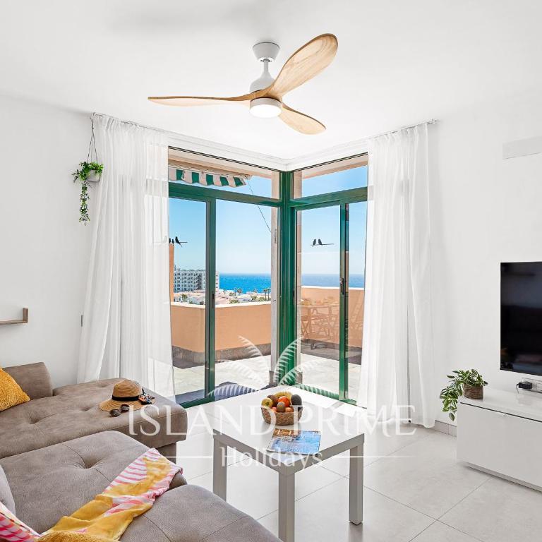 Sea Views and Heated Pool in Golf del Sur TLP512 - Apartamento de 1 dormitorio - 9